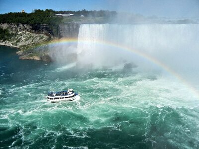 Nature boat tourism photo