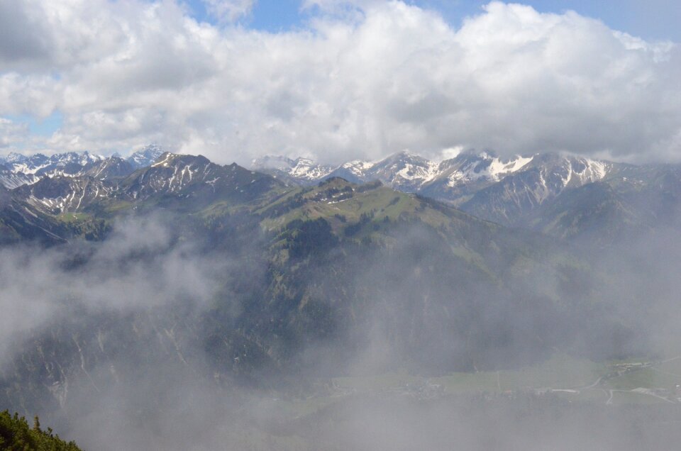 Snow alpine hiking photo