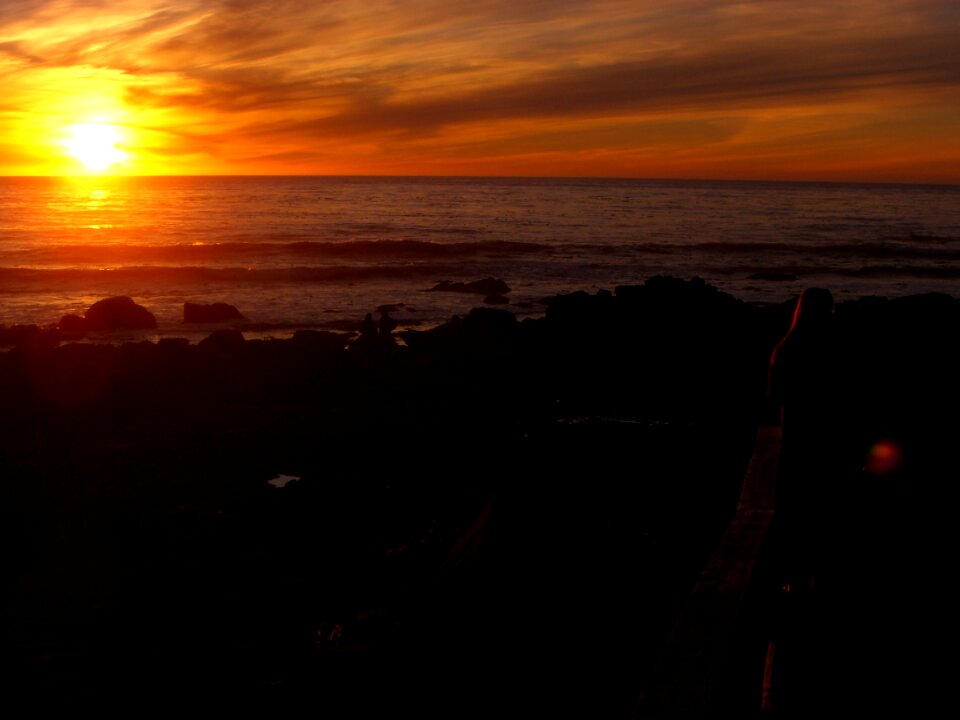 Agua sunset horizon