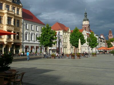 Market place historic square photo