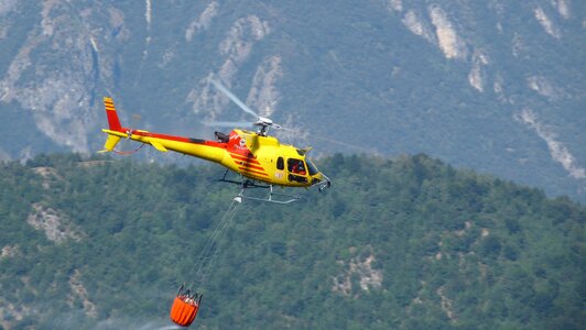 Helicopter fire vvf