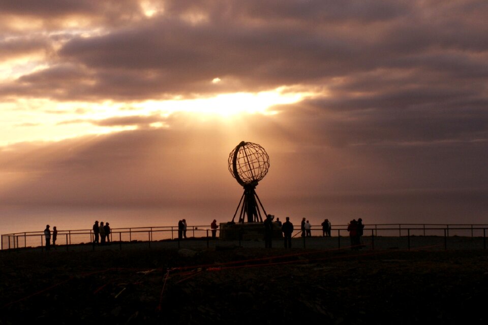 North cape sunrise natural