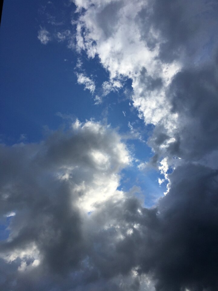 Sky blue sky white cloud
