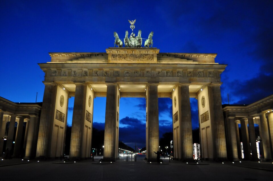 Brandenburg night night sky photo