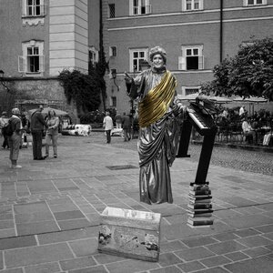 Magic person sculpture