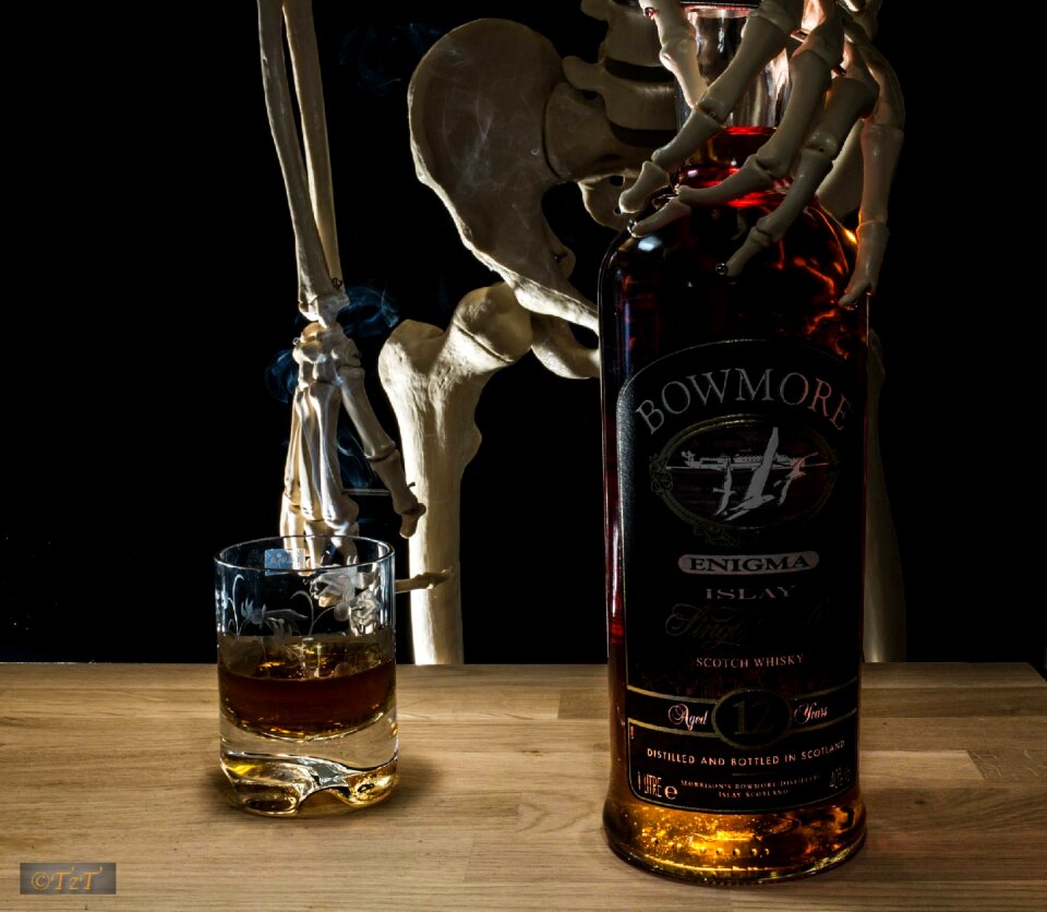 Glass whisky carpenter