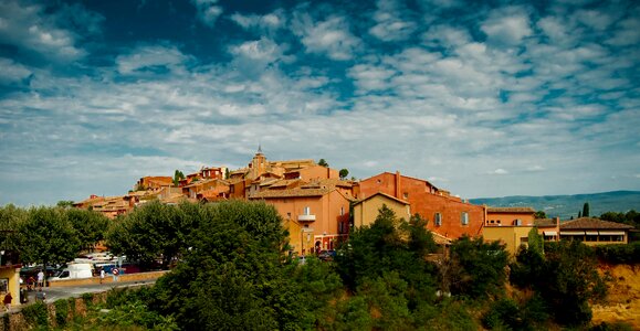 France sky ochre photo