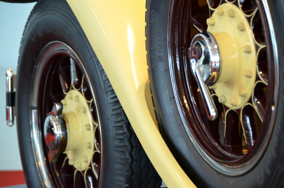 Mercedes wheels old car