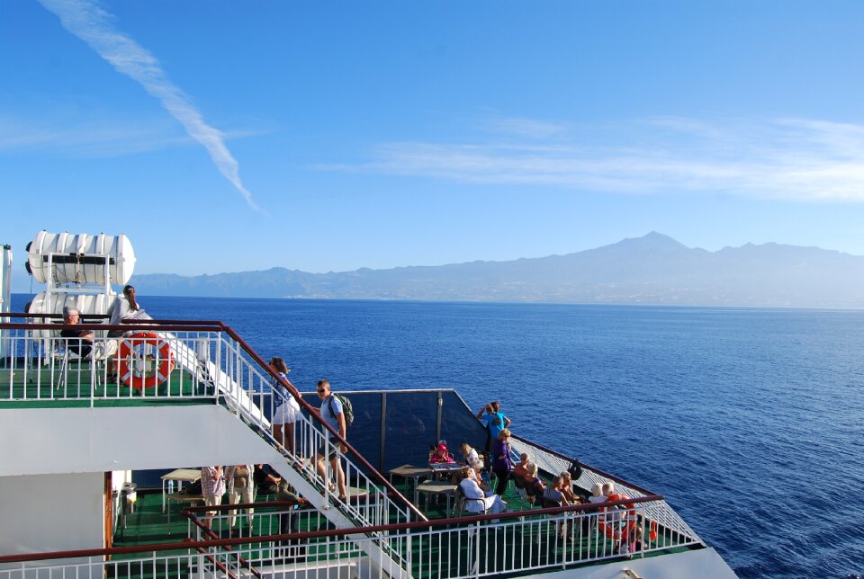 Ferry landscape tenerife