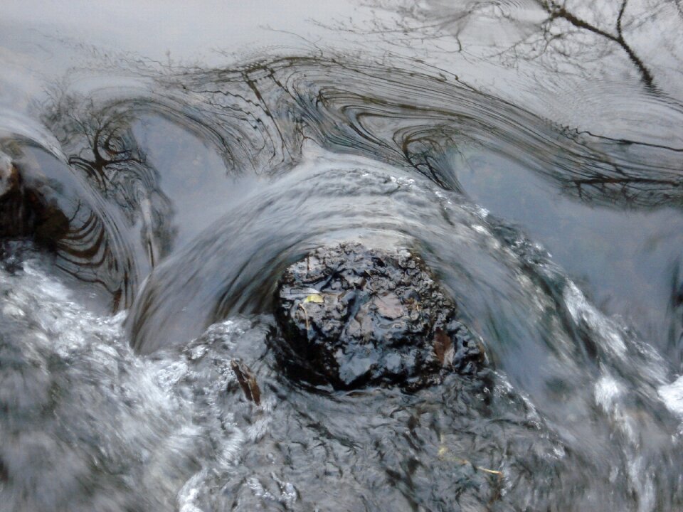 Nature water stone