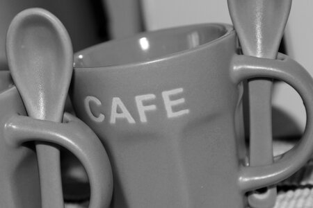 Coffee mug coffee spoon coffee photo