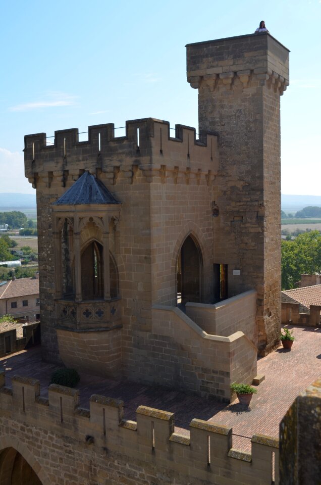 Castle torreon battlement