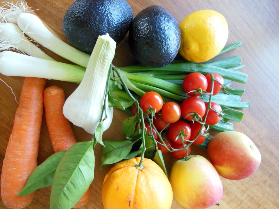 Apple leek carrot