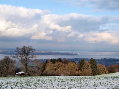 Chiemsee winter light and shadow