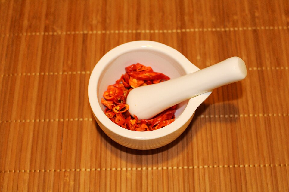 Spice masher paprika chili