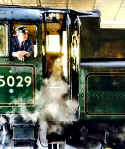 Railroad railway locomotive photo
