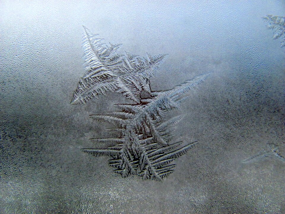 Ice season snowflake