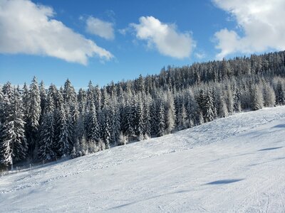 Wintry carinthia winter photo