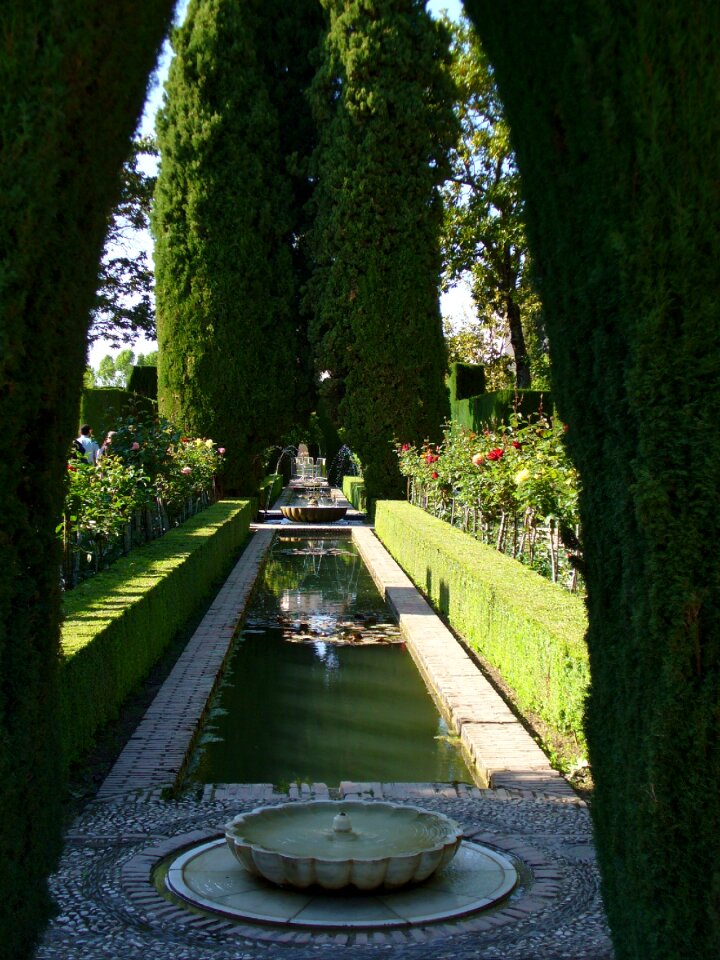 Spain architecture garden