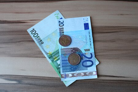 Bills paper money coins