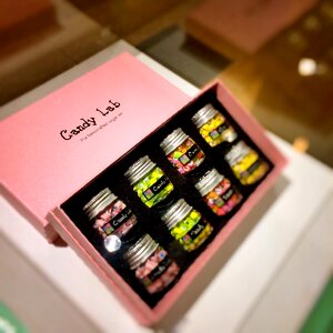 Pink confectionery