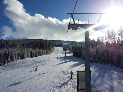 Wintry carinthia winter photo