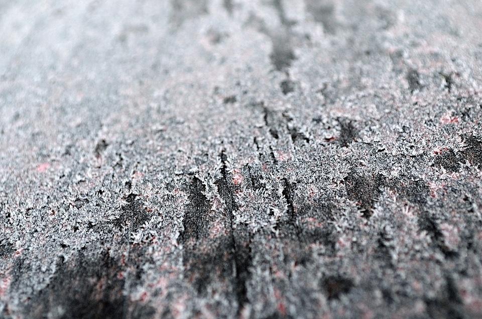 Winter macro frost