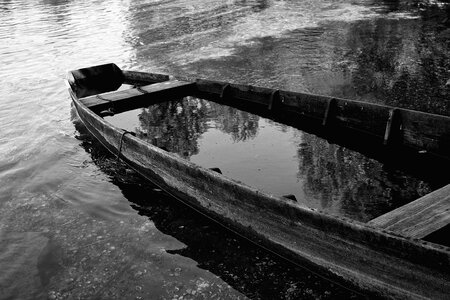 Fishermen water courses landscape photo