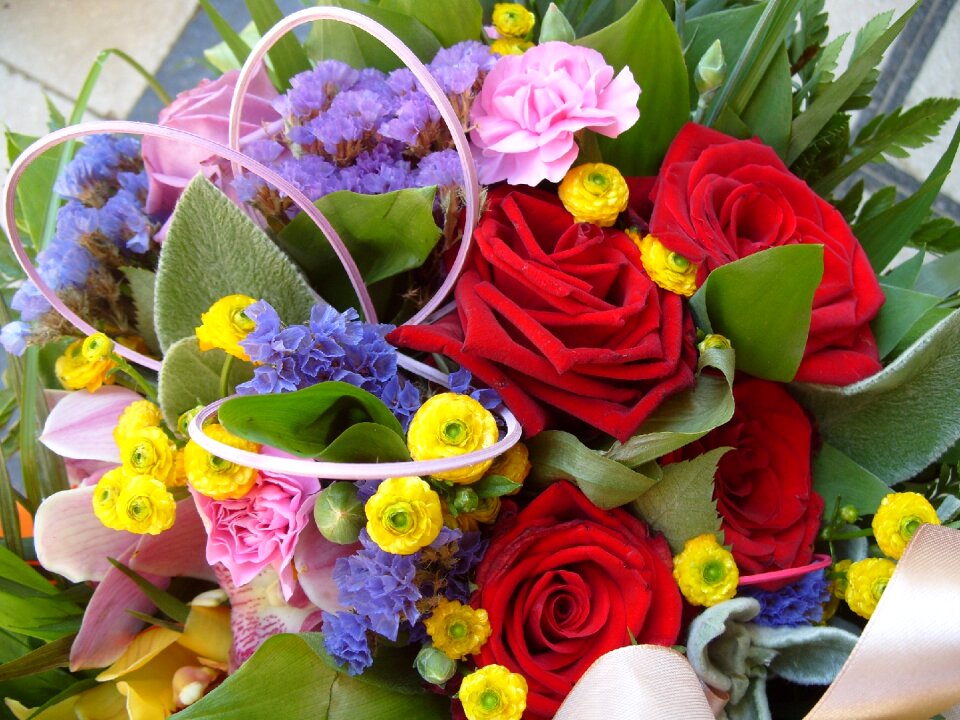 Flower bunch of flowers spring