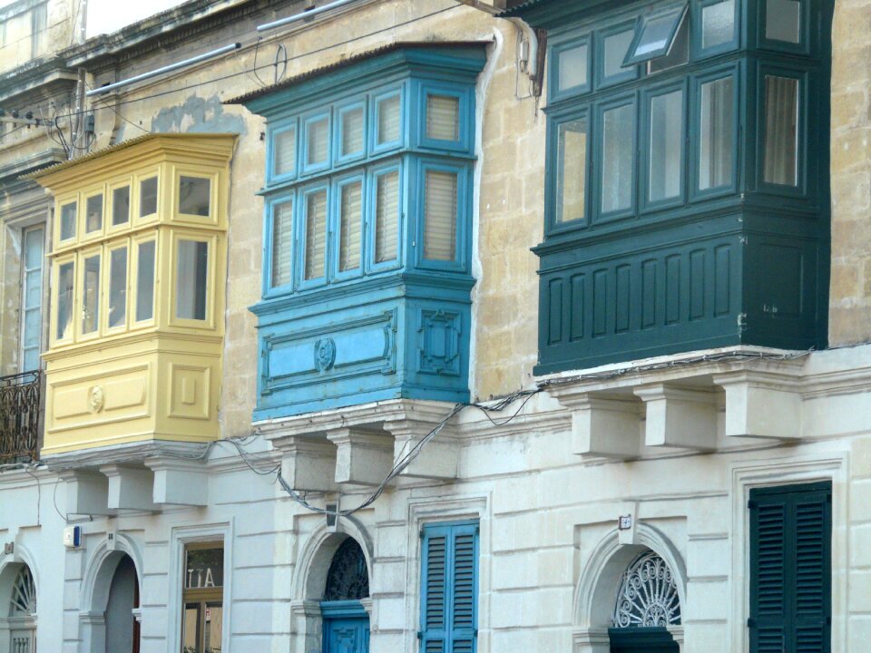 Architecture building facade