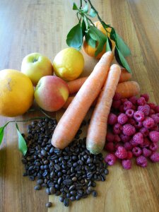 Raspberry vegetables fruits