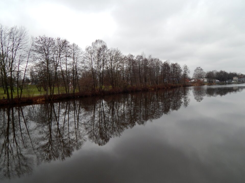 Mirror river water