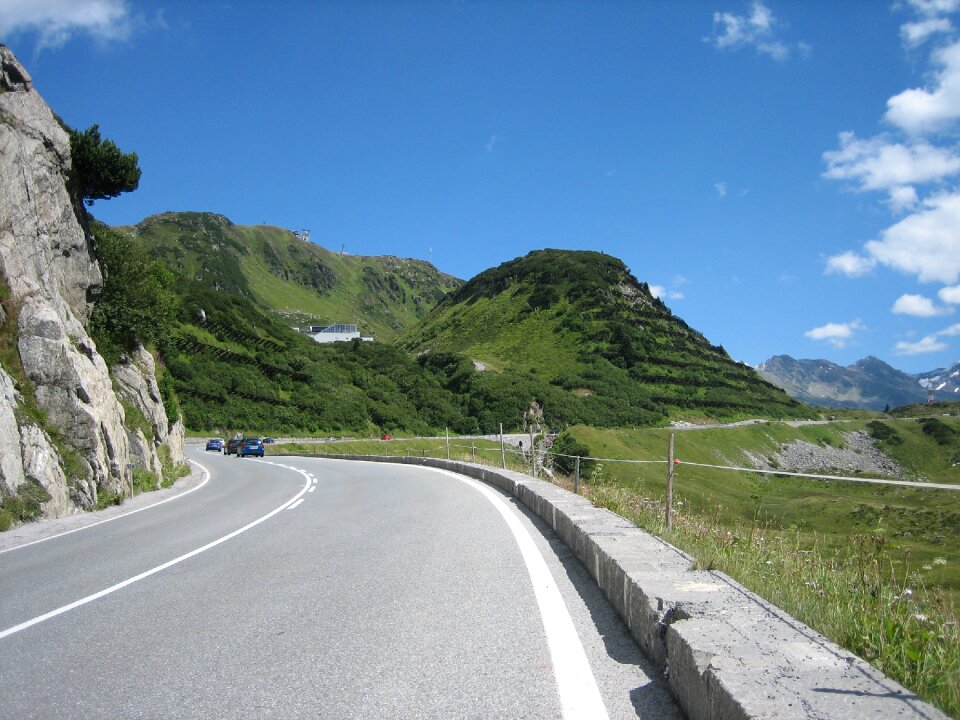 Alpine away landscape