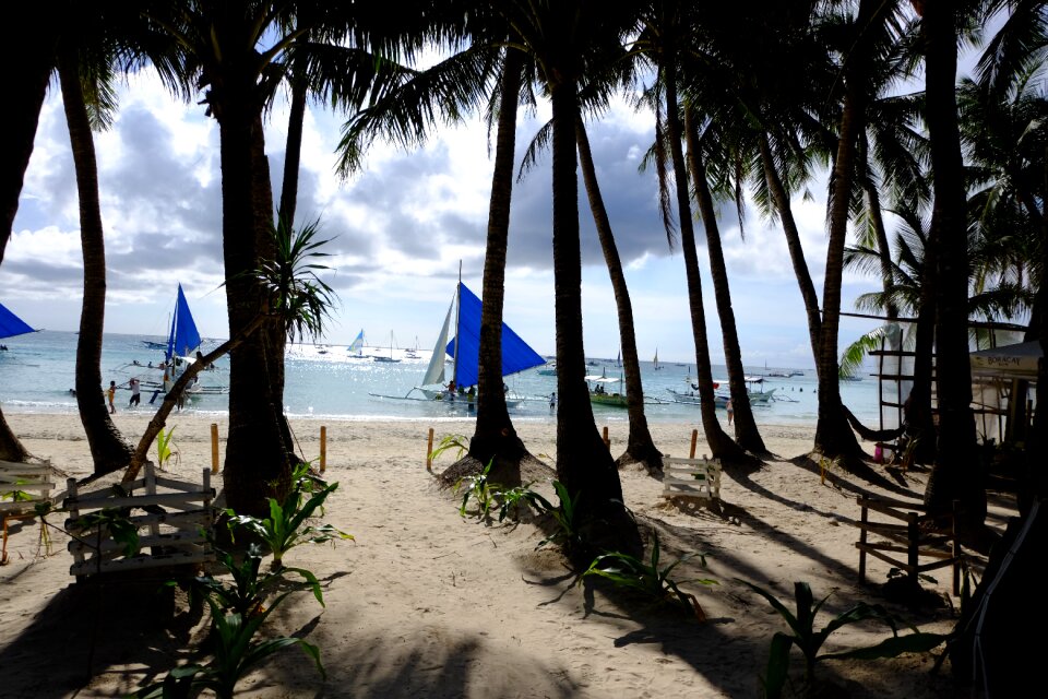 White beach boracay cloud