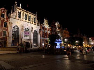 Architecture nightshot marketplace