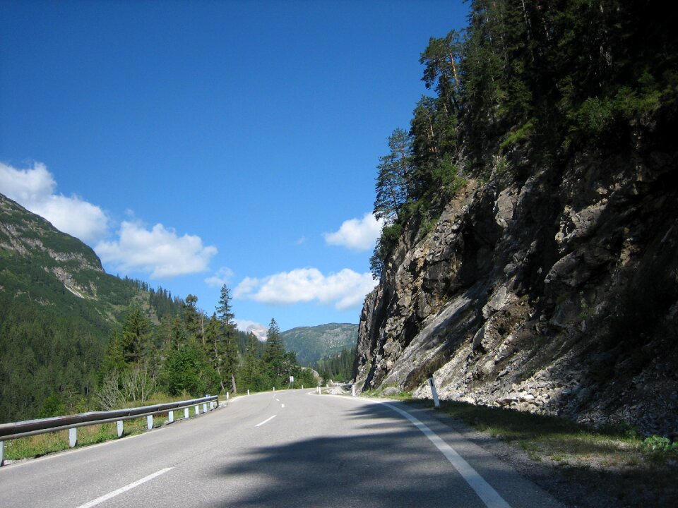 Mountain alpine landscape