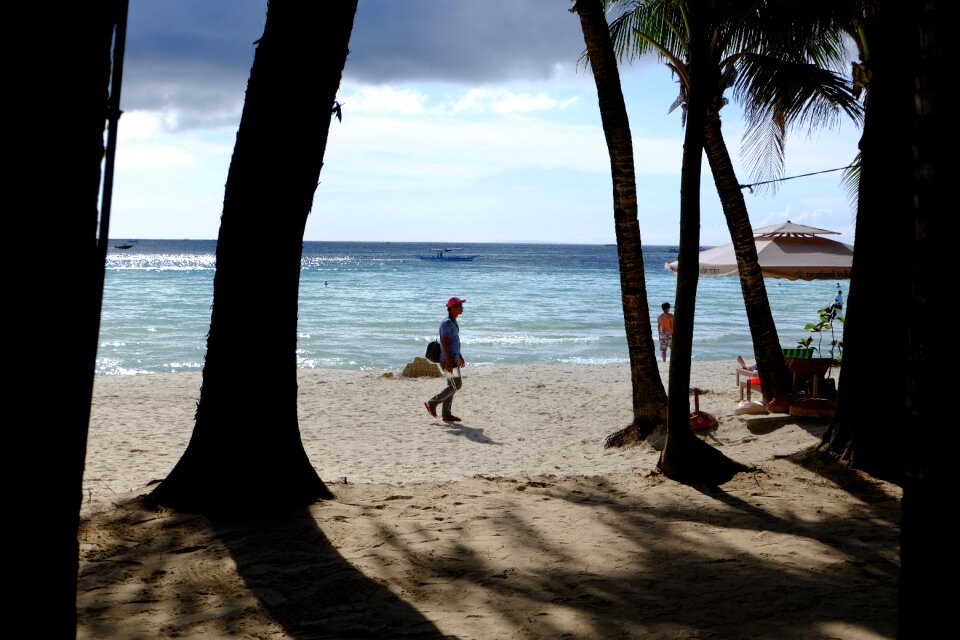 White beach boracay sky
