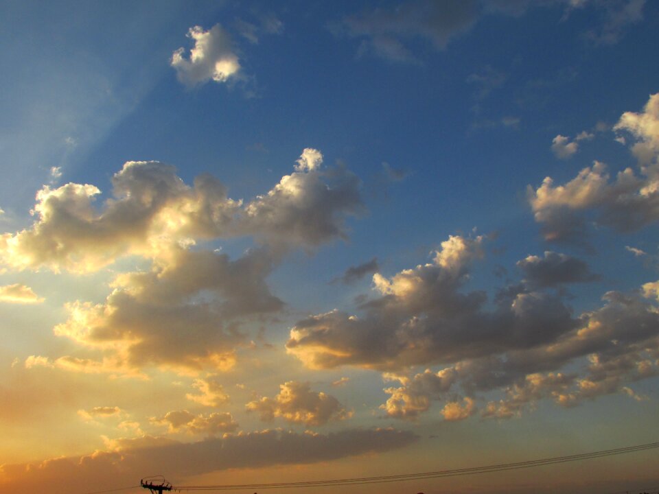 Sunshine afternoon panorama