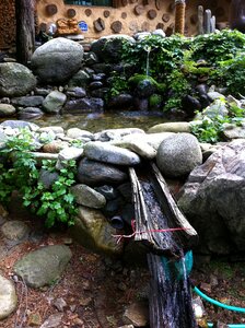Pond flower gardens hanok
