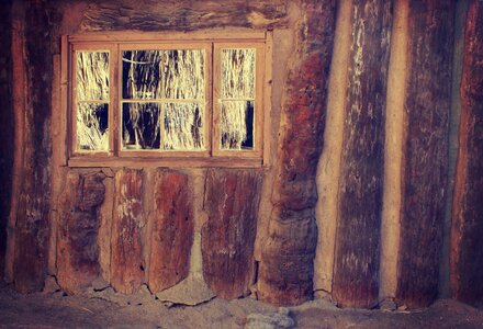 Window wall wood