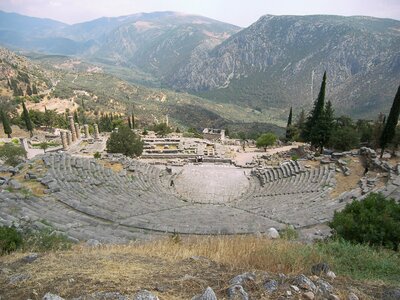 Peleponnes greece ancient times photo