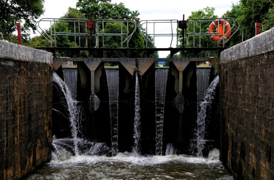 Channel river cascade