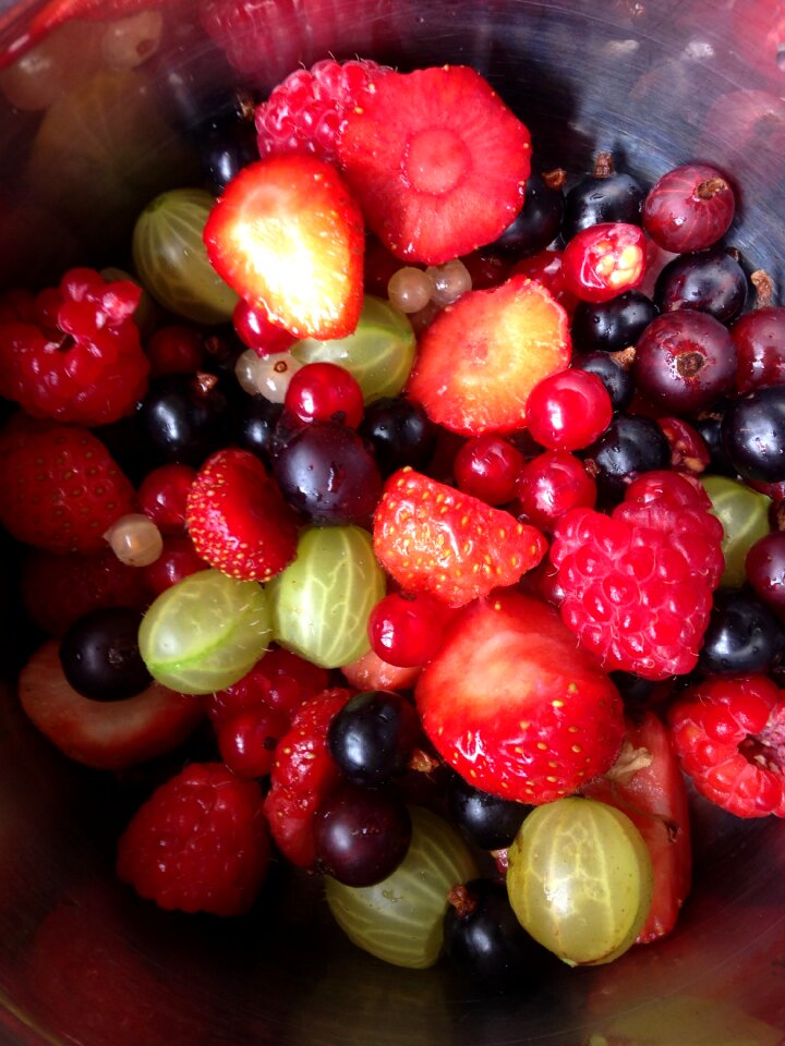 Healthy delicious raspberry