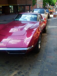 Sports car shiny stylish
