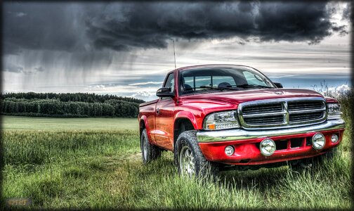 Hdr storm rain photo