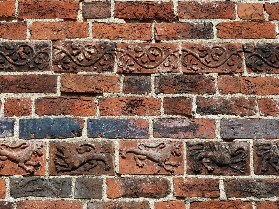 Architecture brick gothic building