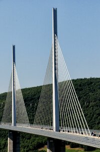 France pillar suspension bridge photo