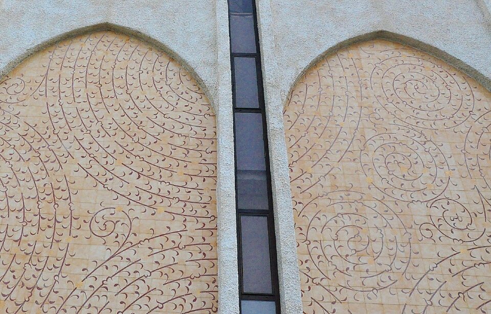 Cement architecture construction
