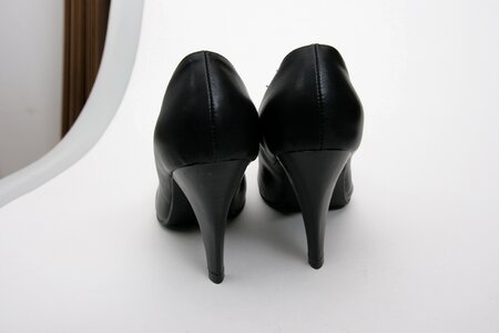 High heels women's shoe photo