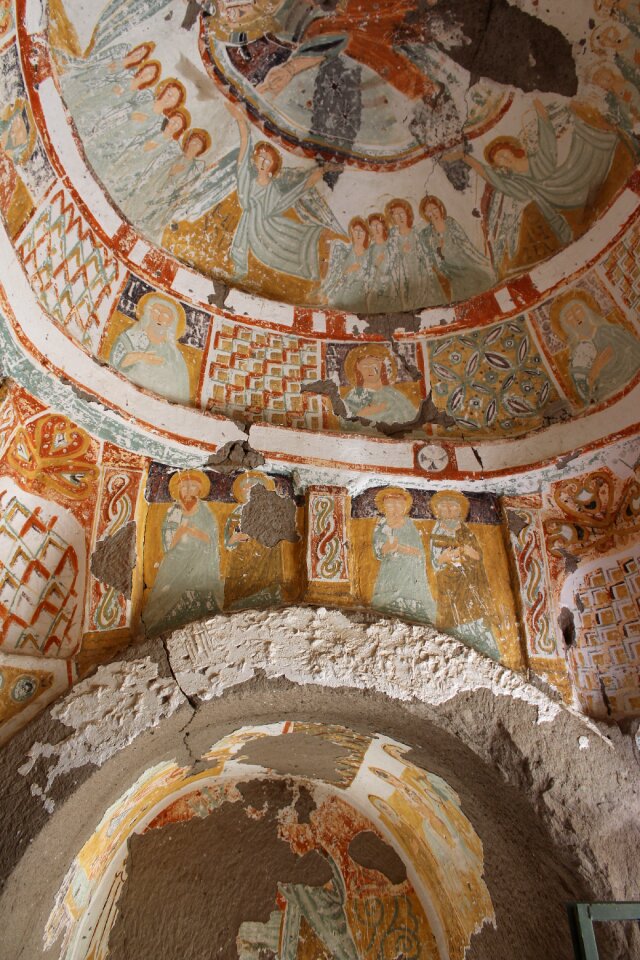Church ceiling drawings jesus